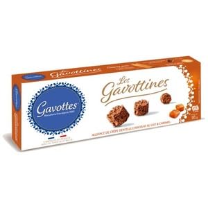 Gavottes Les Gavottines Milk Chocolate & Caramel Lace Wafers