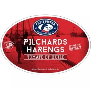 Petit Pierre Harengs Pilchards Tomate Huile Végétale 367g