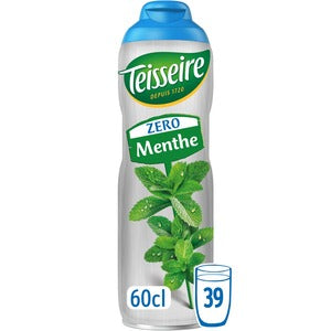 Teisseire Zero Sugar Mint Cordial, 600ml