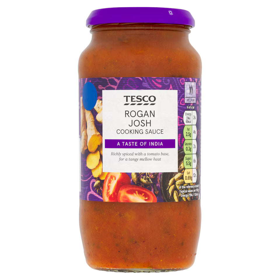 Tesco Rogan Josh Cooking Sauce, 500g