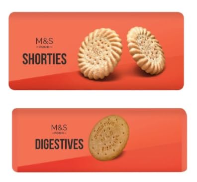 M&S Biscuit variety: Shorties and Digestives Biscuits