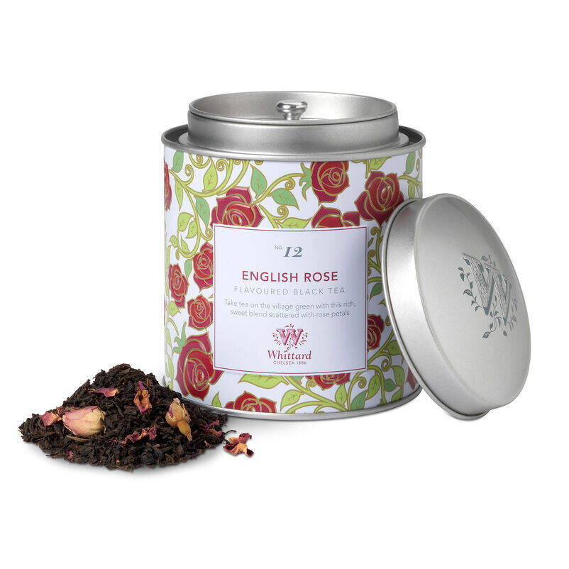 Whittard Tea Discoveries English Rose Tea Caddy, 100g
