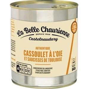La Belle Chaurienne Goose Cassoulet 840g (4/4 Size)