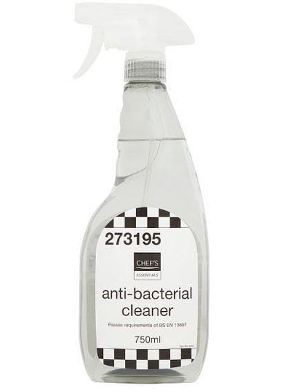 Chef's Essentials Anti-Bacterial Cleaner 750ml Case of 6