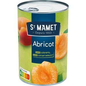 Saint Mamet Abricots Au Sirop Demi Fruits (1/2) 420g