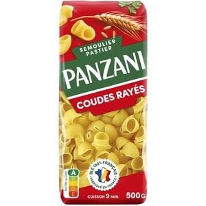 Panzani Coudes Rayés Pasta, 500g