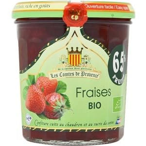 Comtes de Provence Confiture de Fraise Bio 350g