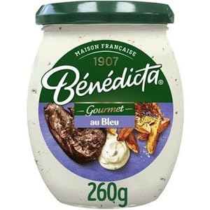 Bénédicta Gourmet Sauce au Bleu, French Blue Cheese Dressing, 260g