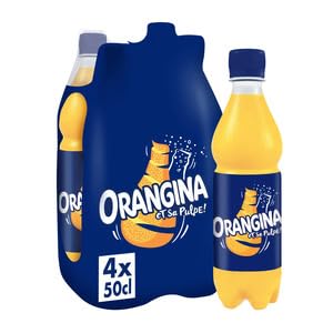 Orangina Bouteille Plastique 4x500ml