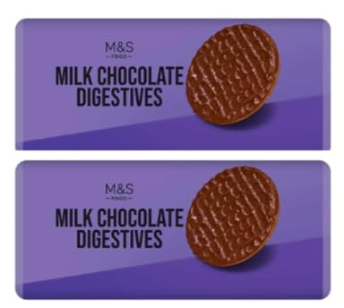 M&S Food Milk Chocolate Digestives, Pack of 2