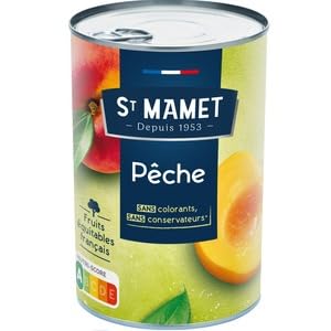 Saint Mamet Peach Halves In Syrup 465g (1/2)