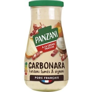 Panzani Carbonara Pasta Sauce with Smoked Lardons & Onions 370g