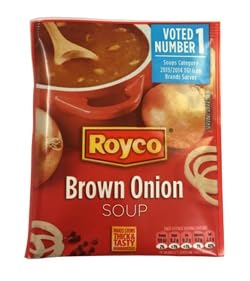 Royco Brown Onion Soup, Instant Soup Mix, 45g