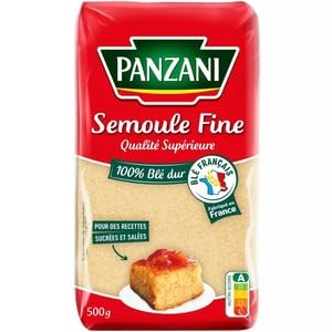 Panzani Semoule Fine Qualité Supérieure, 500g