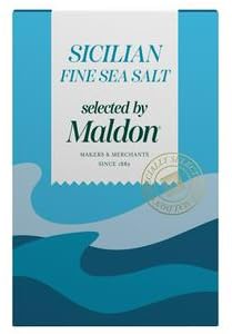 Maldon Sicilian Fine Sea Salt, Selected by Maldon, Makers & Merchants Since 1882