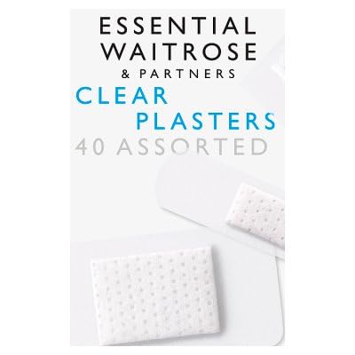 Waitrose Essential 40 Clear Plasters
