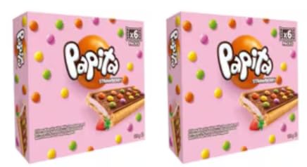 Papita Strawberry 20g x 6 (120g) - pack of 2