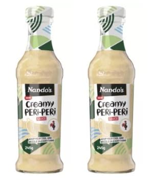 Nando's Creamy Peri-Peri Sauce, 245g, Pack of 2