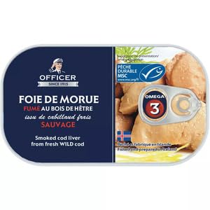 Officier Foie de Morue Fume 125ml