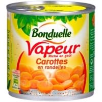 Bonduelle Carottes Vapeur En Rondelles Boite 400g (230g Net) 1/2