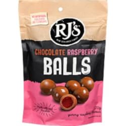 RJ's Chocolate Raspberry Balls, Yummy Raspberry Flavour, 220g