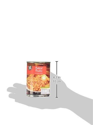 Morrisons Baked Beans in Tomato Sauce 4 x 410g cans (Forced)