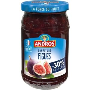Andros Confiture Allegee Figues Bocal 350g