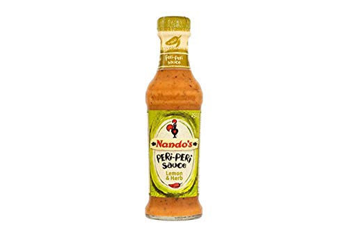 Nando's Peri-Peri Sauce Selection Medium, Lemon & Herb, Hot 125g each