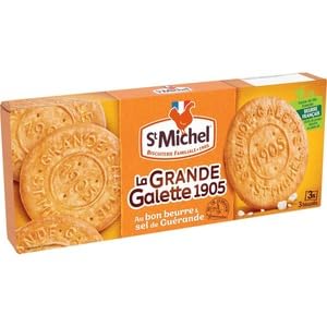 St Michel La Grande Galette 1905 Butter Biscuits with Guérande Salt