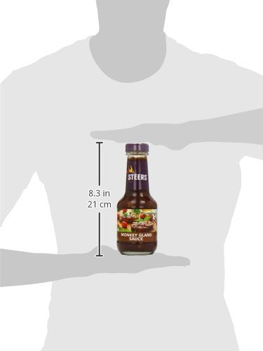 Steers Monkey Gland Sauce 375ml - South African Sauce - Monkey Gland Sauce - A Fantastic Sauce from South Africa for Steak - Steers Sauce Monkeygland - Steers Sauces- South African Sauce