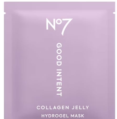 No7 Good Intent Collagen Jelly Hydrogel Mask, Skincare Face Mask