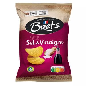 Brets Sel & Vinaigre Flavour Crisps 125g
