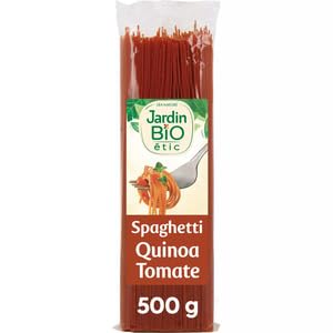 Jardin BiO étic Spaghetti Quinoa Tomate, 500 g