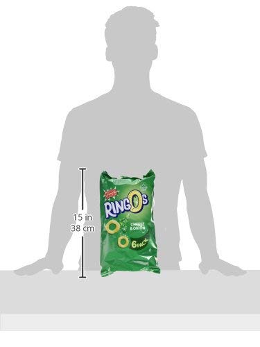 Golden Wonder Ringos Cheese & Onion, 6 x 12.5g