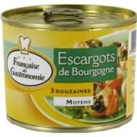Francaise de Gastronomie Escargots Petit 4Dzs 115g