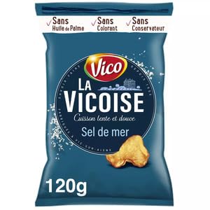 Vico La Vicoise Crisps, Sea Salt Flavour 120g