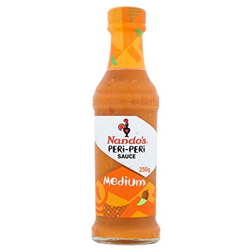 Nando's Peri-Peri Sauce Selection Medium, Lemon & Herb, Hot 125g each