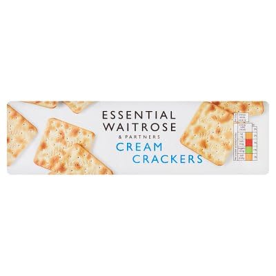Waitrose Essential Cream Crackers, 300g