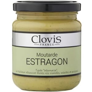 Clovis Moutarde Estragon Mustard, Béarnaise Style, 200g