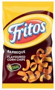 Fritos Barbeque Flavoured Corn Chips, 120g