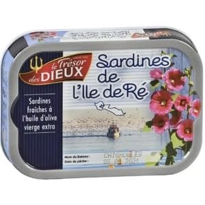 Le Tresor des Dieux Sardines de l'Ile de Re 120g