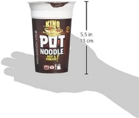 Pot Noodle King Pot Beef and Tomato Noodles, 114 g