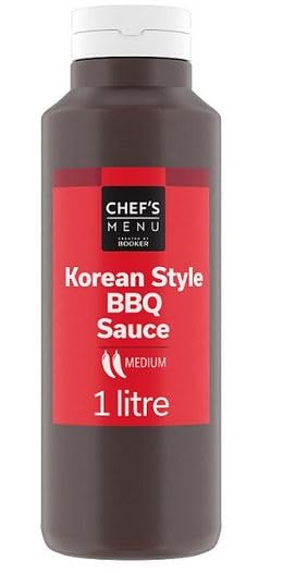 Chef's Menu Korean Style BBQ Sauce 1 Litre