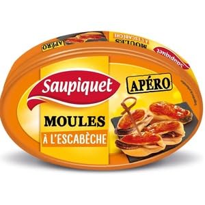 Saupiquet Moules à l'Escabèche 110g