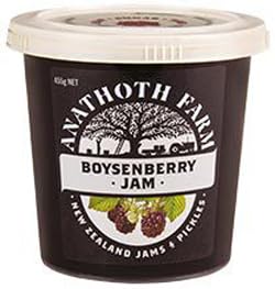 Anathoth Farm Boysenberry Jam, 455g