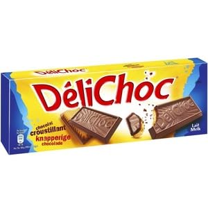 DéliChoc Milk Chocolate Crunchy Biscuits