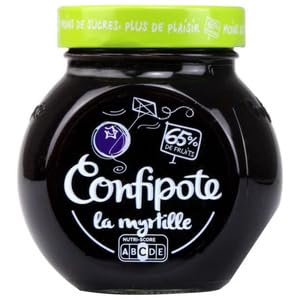 Materne Confipote Myrtille Allégée 350g