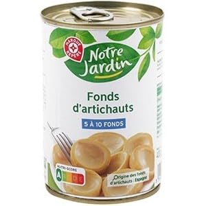 Notre Jardin Artichoke bottoms (6 to 10) 210g