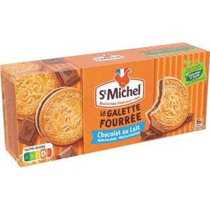 St Michel La Galette Fourrée Milk Chocolate Filled Biscuits