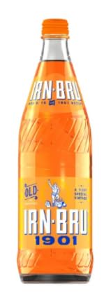 IRN-BRU 1901 Carbonated Soft Drink, Glass Bottle, Special Vintage Recipe